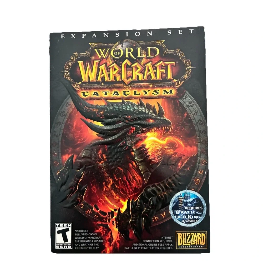 World of Warcraft: Cataclysm (Windows/Mac, 2010) NEW